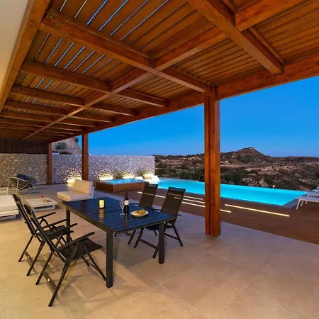 빌라 Under The Sun On Faliraki Hill *