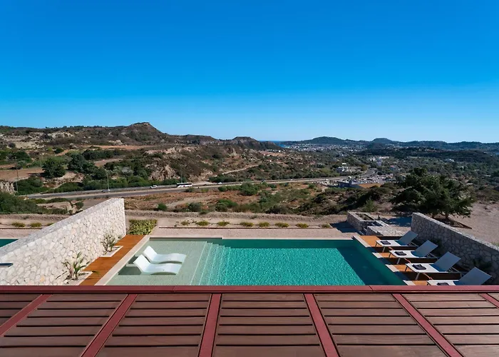 Villa Under The Sun On Faliraki Hill