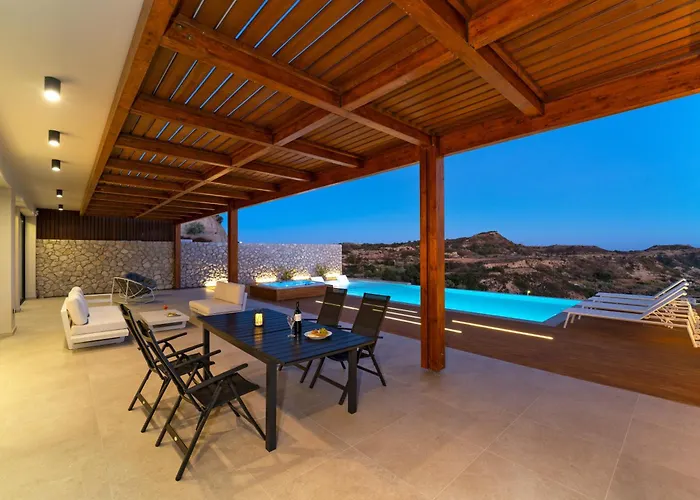 Villa Under The Sun On Faliraki Hill *