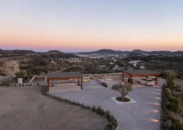 Villa Under The Sun On Faliraki Hill Kalithies