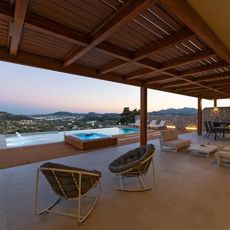 Under The Sun On Faliraki Hill Villa Kalithies